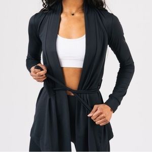 ZYIA Active Black Cardigan